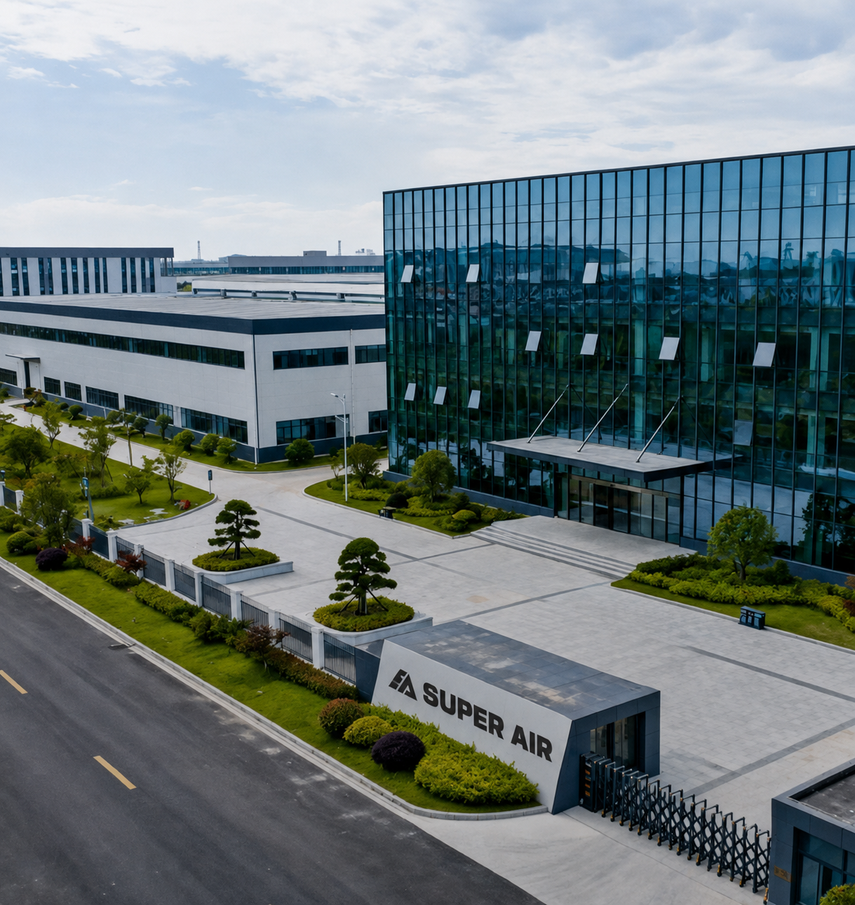 SUPERAIR factory exterior